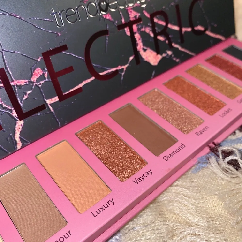 Electric Eyeshadow Palette Trend Beauty